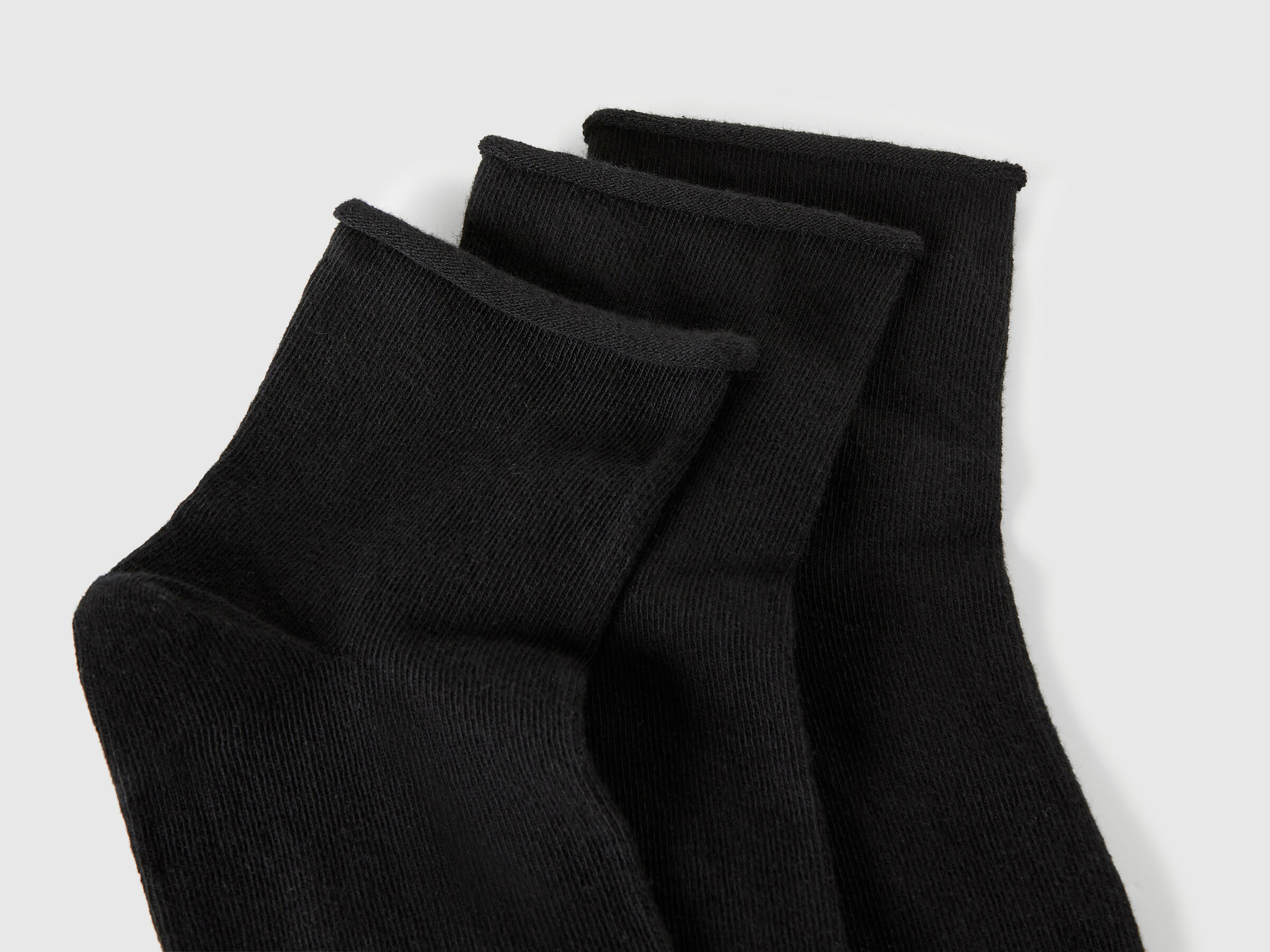 KNITTED SOCKS 3 PAIR Women image number 2